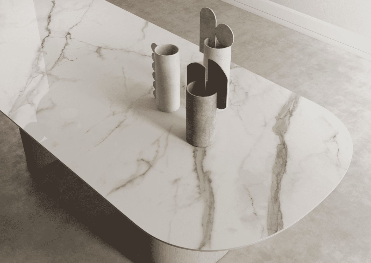 Tavolo in gres porcellanato effetto marmo o tavolo in marmo: qual è la scelta migliore?